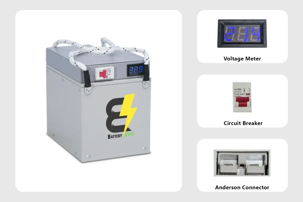 EAGLE 48V 3kWh Lithium Battery 2x Kit - Image 4