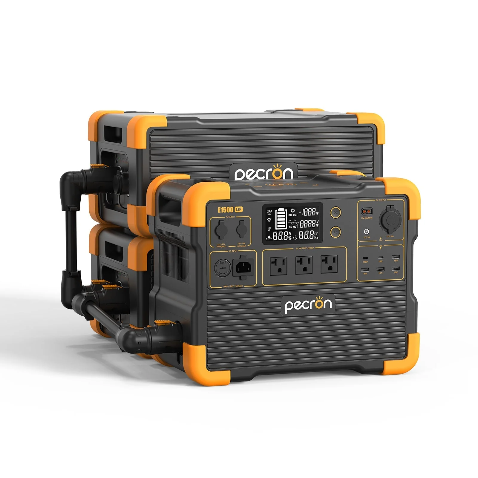PECRON E1500LFP Expandable Portable Power Station 2200W 1536Wh - Image 13
