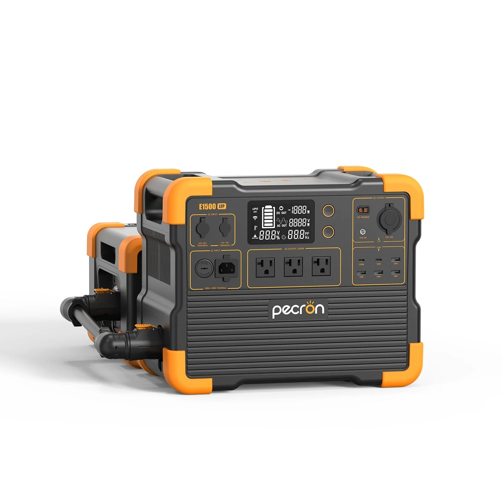 PECRON E1500LFP Expandable Portable Power Station 2200W 1536Wh - Image 14