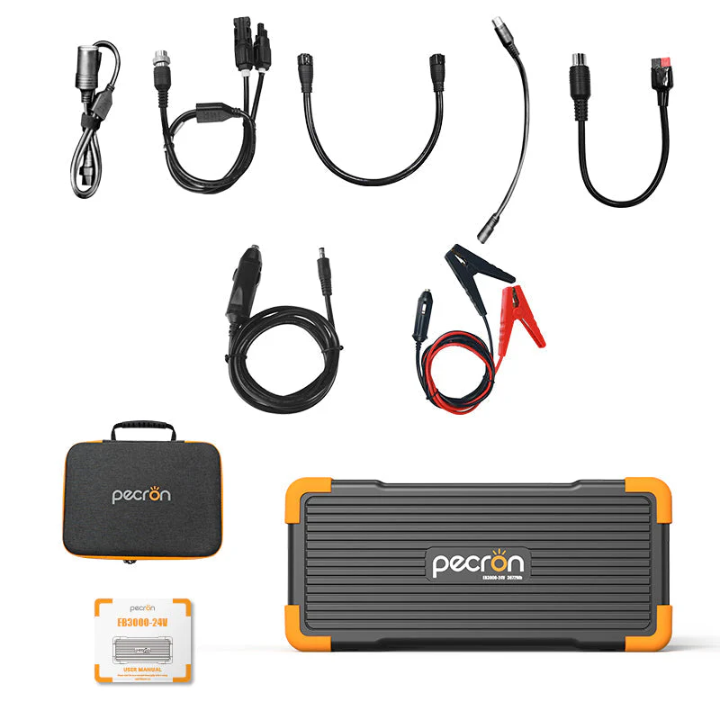PECRON EB3000-24V Expansion Battery 3072Wh for E2000LFP ONLY - Image 8