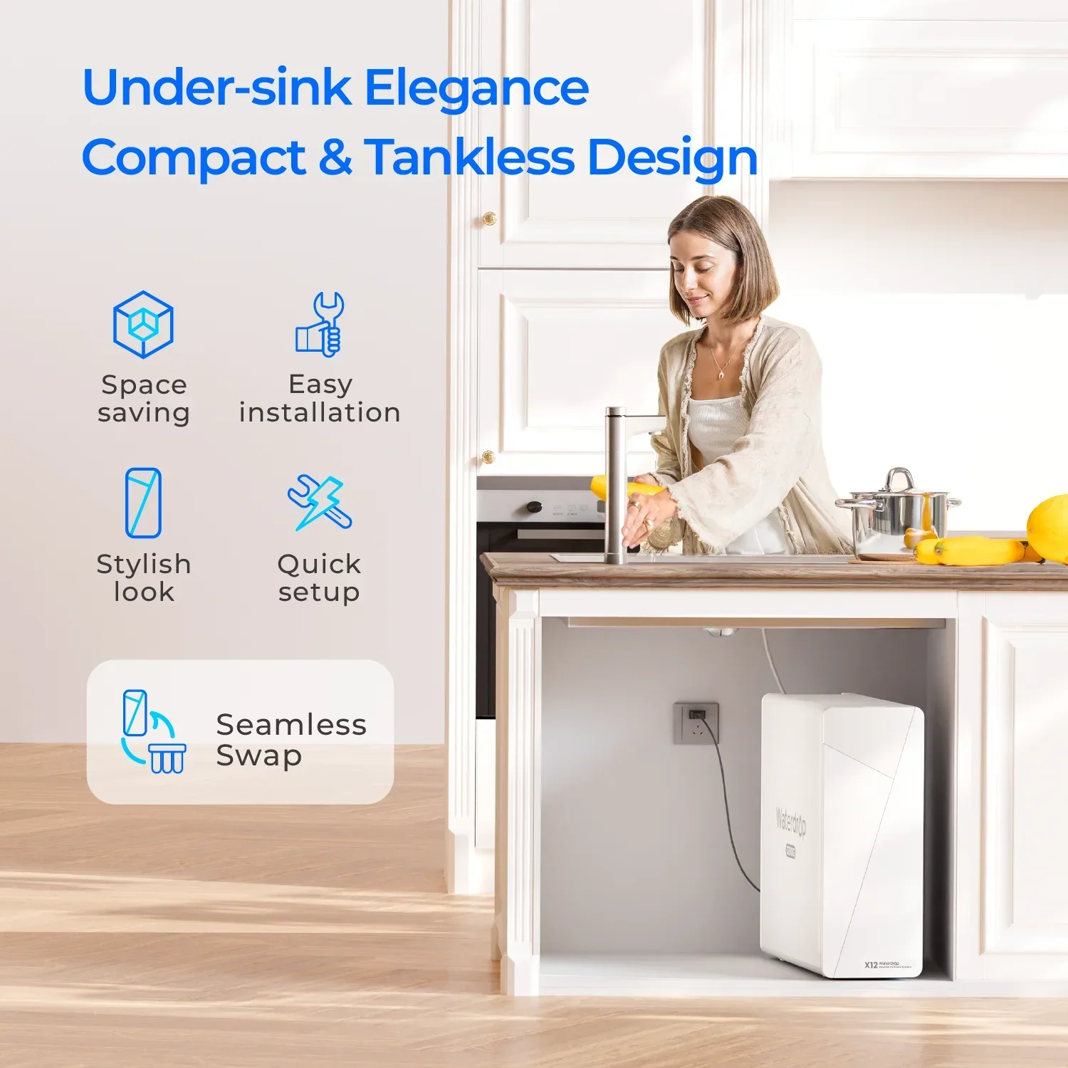 Waterdrop X12-Basic Undersink Reverse Osmosis System - Image 3